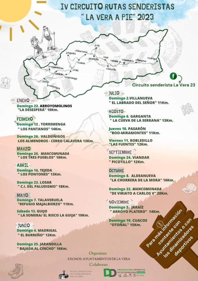 Arroyomolinos de la VeraLa Casa De Abajo别墅 外观 照片